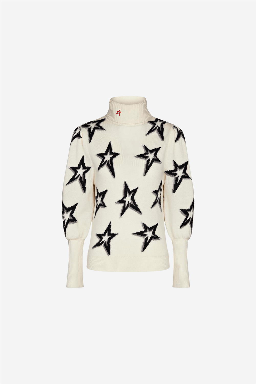 Perfect Moment Skitøy Star Dust Balloon Sleeve Sweater Snow White Star Dust