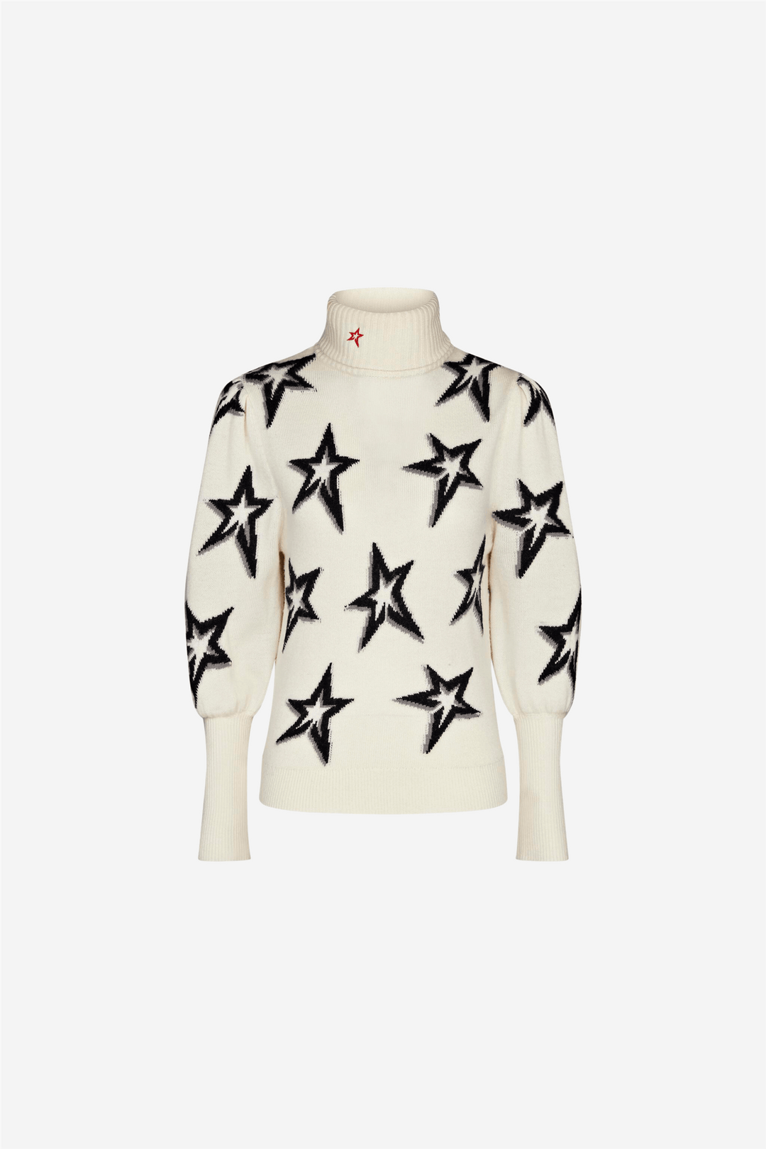 Perfect Moment Skitøy Star Dust Balloon Sleeve Sweater Snow White Star Dust