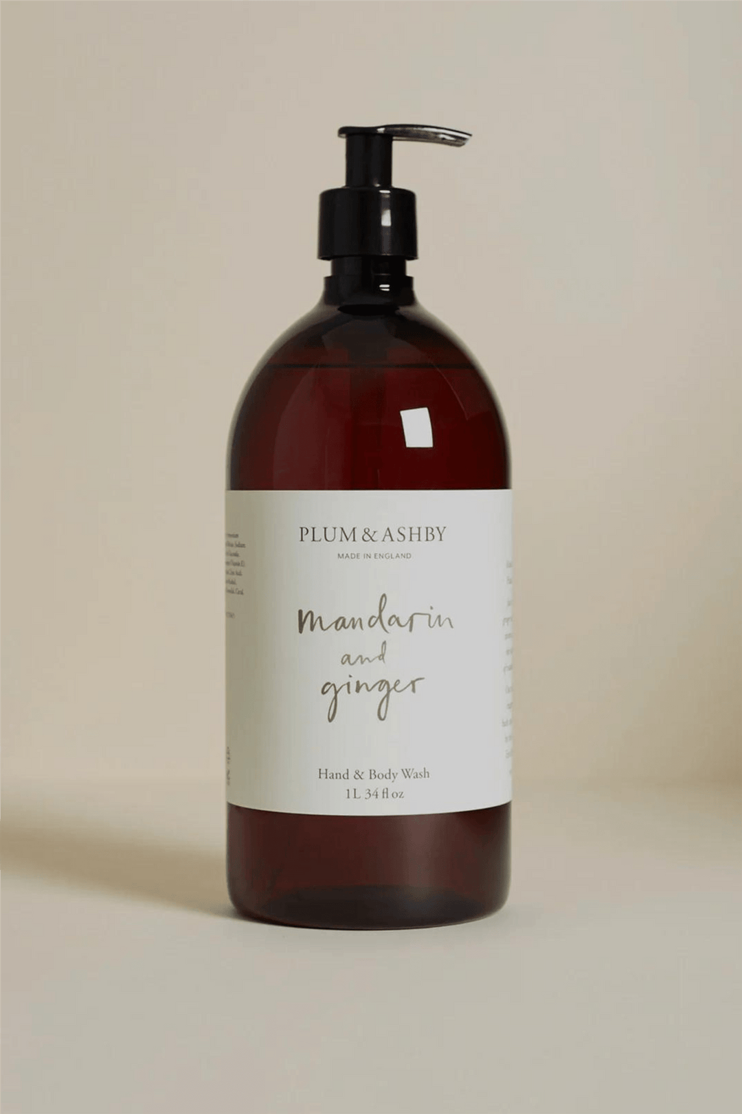 Plum & Ashby Interiør & kosmetikk Mandarin & Ginger Hand & Body Wash 1 ltr