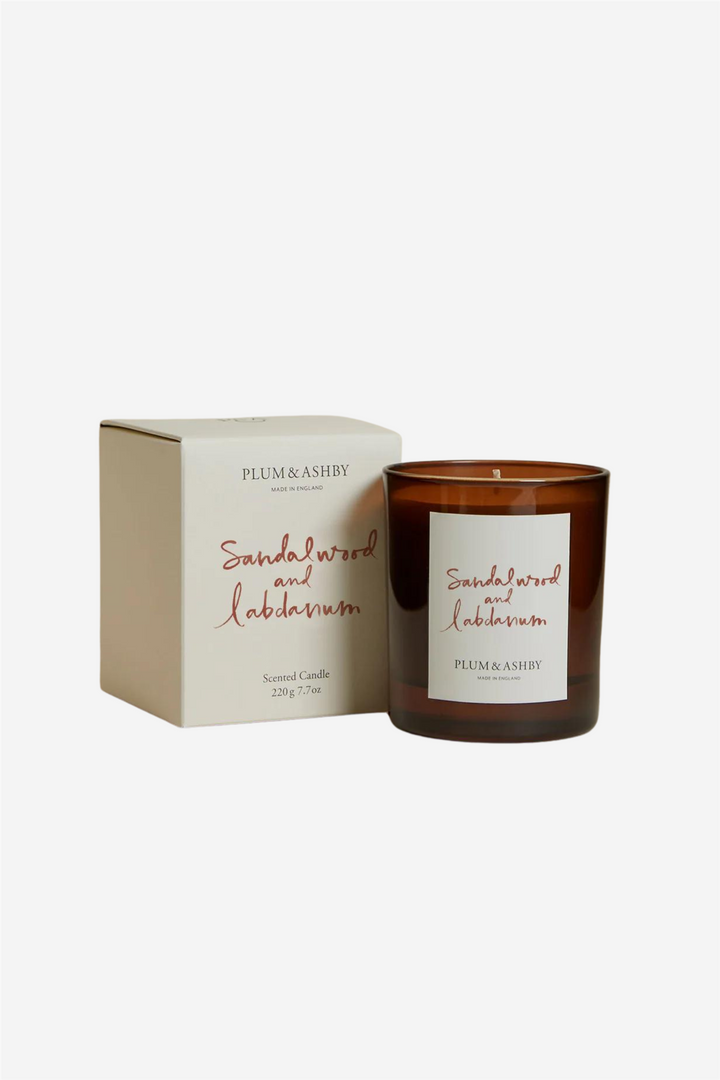 Plum &amp; Ashby Interiør &amp; kosmetikk Sandalwood &amp; Labdanum Candle