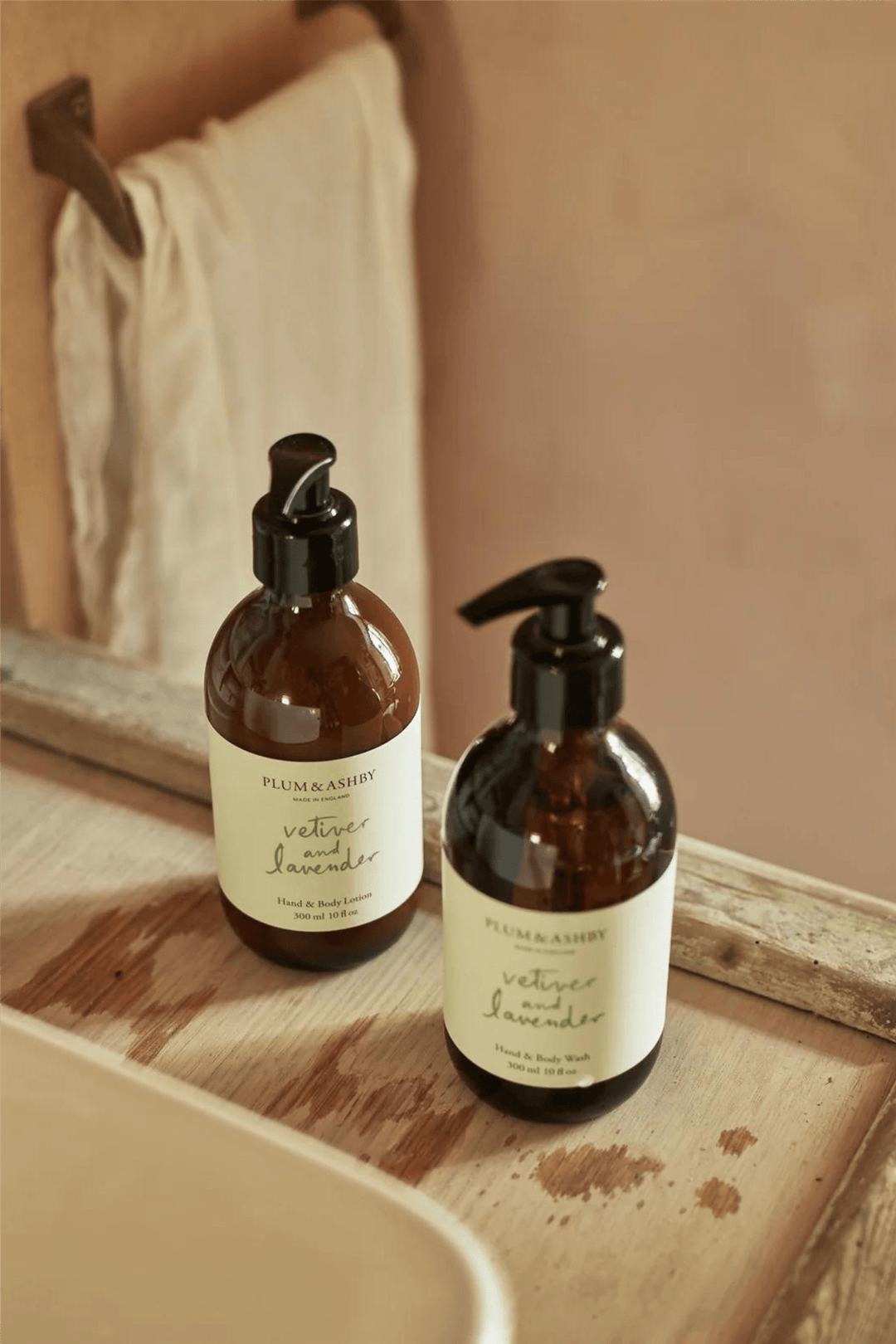 Plum & Ashby Interiør & kosmetikk Vetiver & Lavender Hand & Body Wash