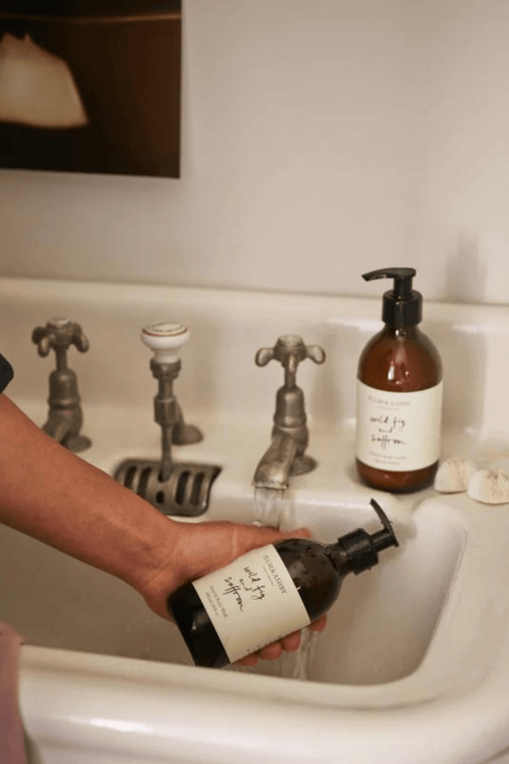 Plum & Ashby Interiør & kosmetikk Wild Fig & Saffron Hand & Body Wash