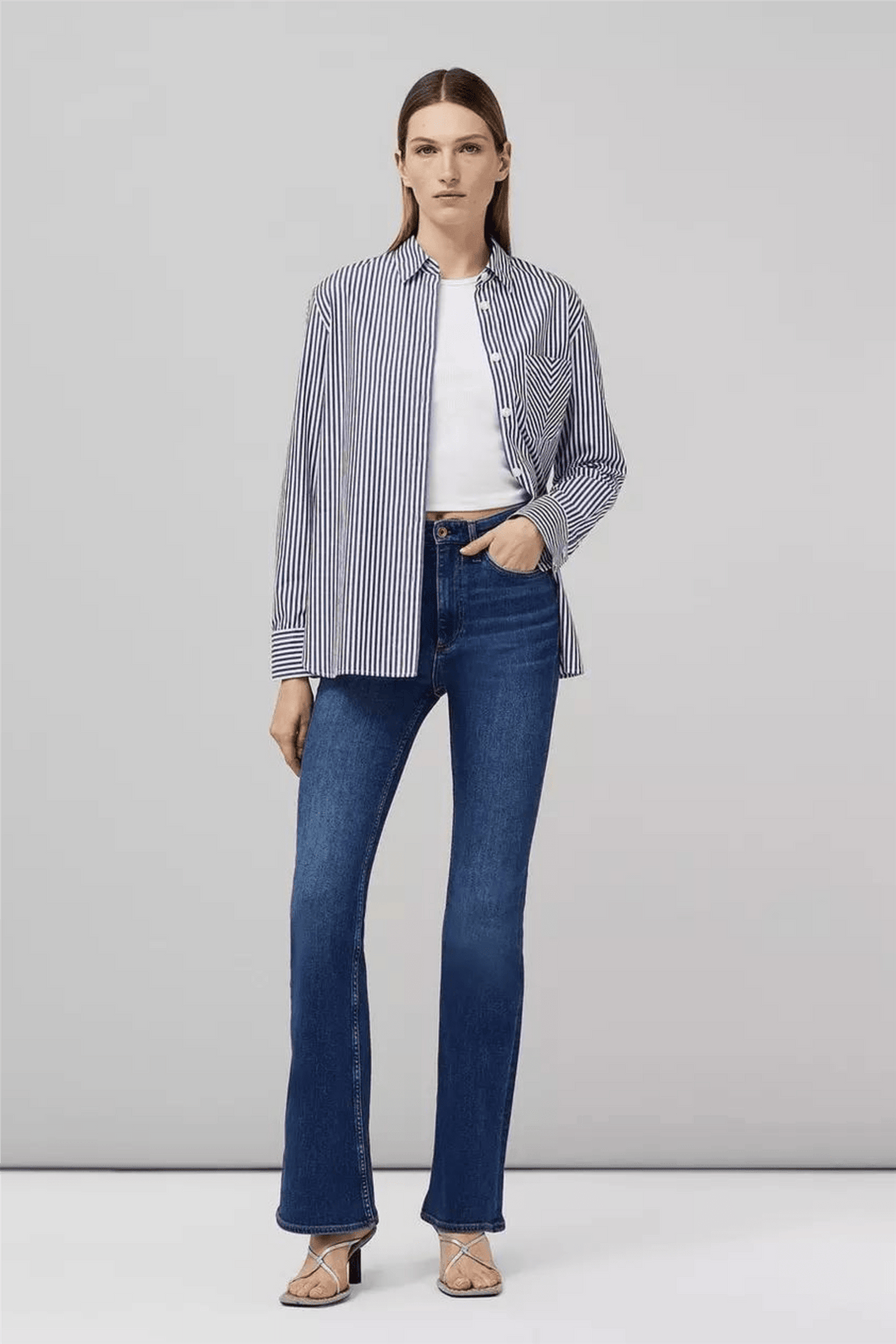 Rag & Bone Bukse Casey High-Rise Flare Selina
