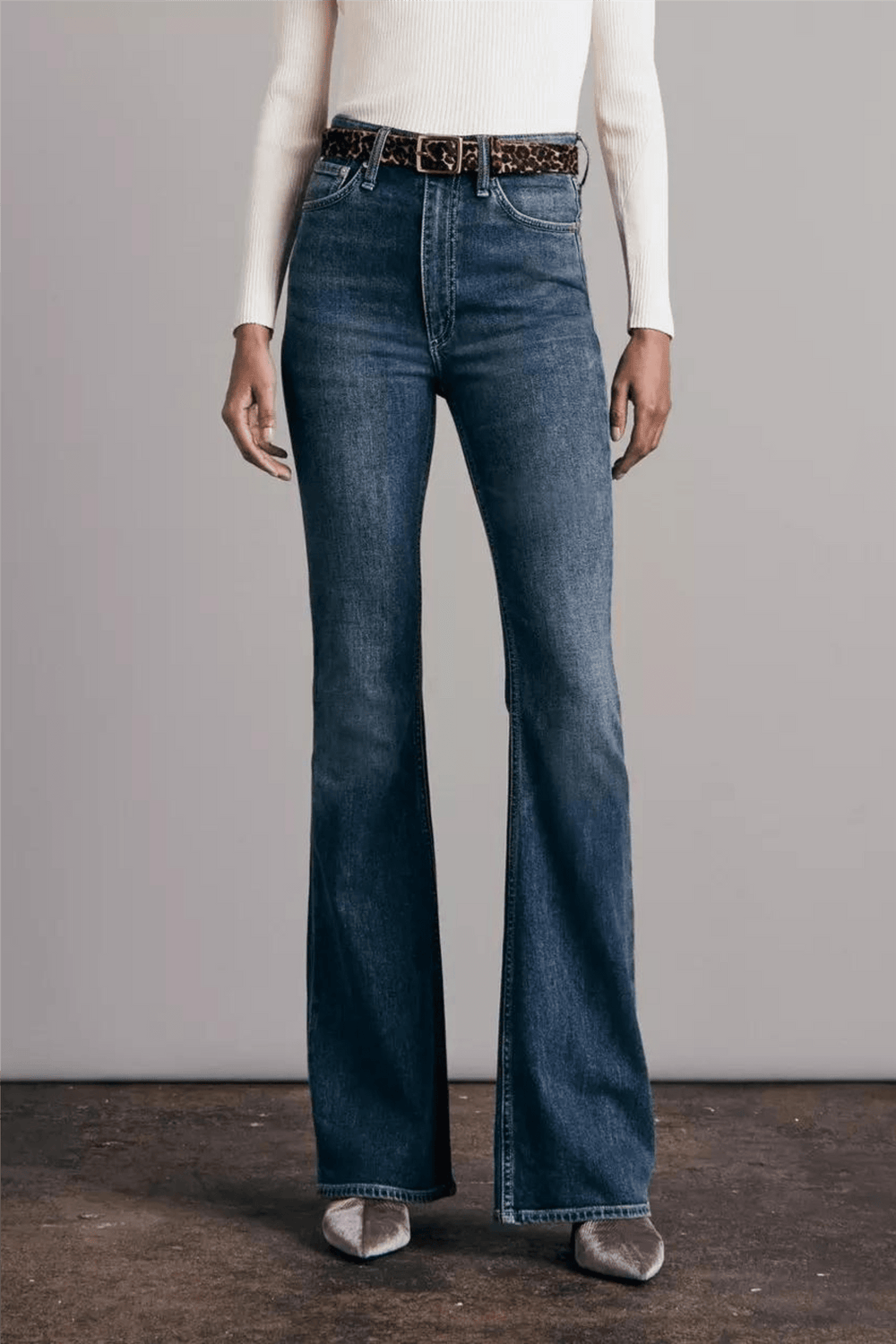 Rag & Bone Bukser & jeans Casey High-Rise Flare Corso