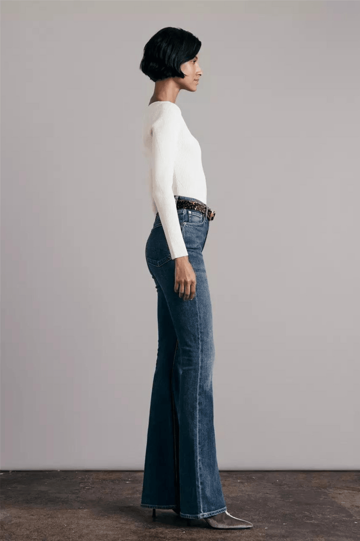 Rag & Bone Bukser & jeans Casey High-Rise Flare Corso
