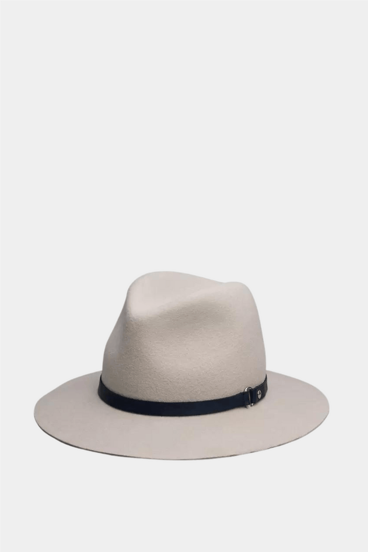 Rag & Bone Tilbehør Finley Packable Fedora Parchment