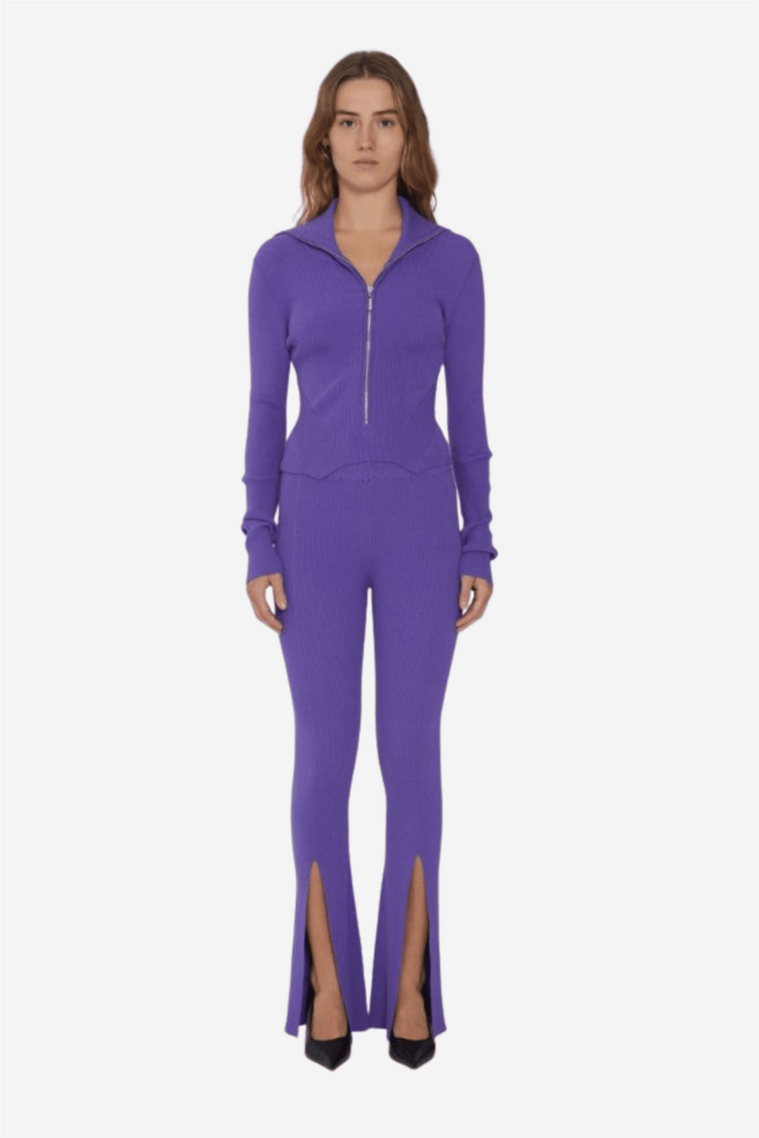 Remain Bukse Knit Slit Pants