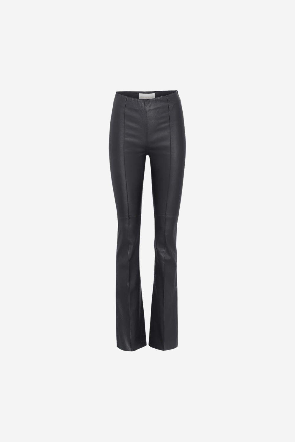 Remain Bukse Stretch Leather Bootcut Pants