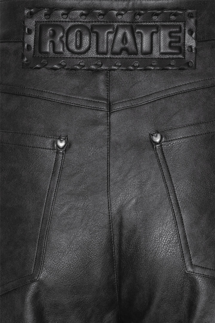 Rotate Bukser & jeans Textured Straight Pants