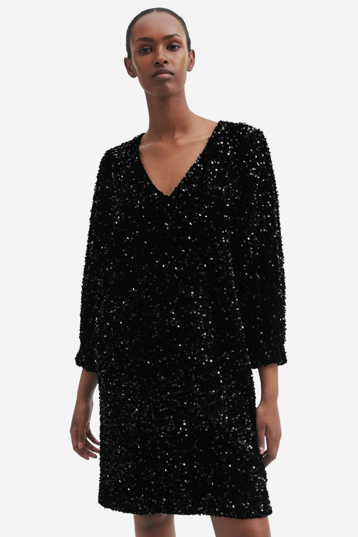 Second Female Kjoler & jumpsuits Winternalia Dress Black