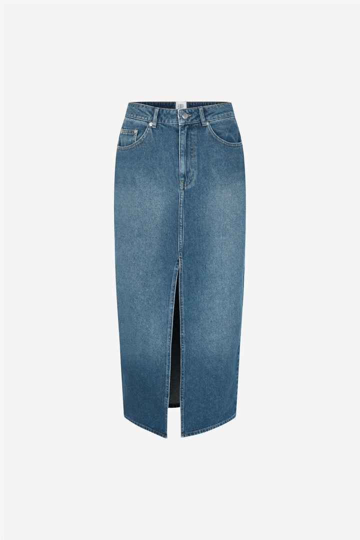 Second Female Skjørt Kylie Skirt Denim Blue