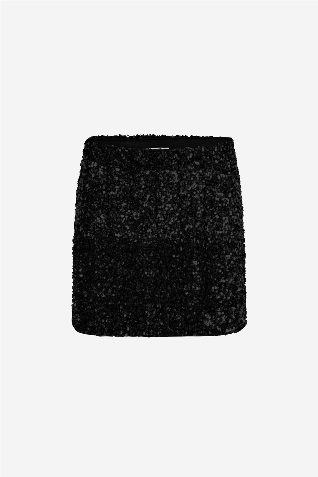 Second Female Skjørt Shimmer Mini Skirt Black