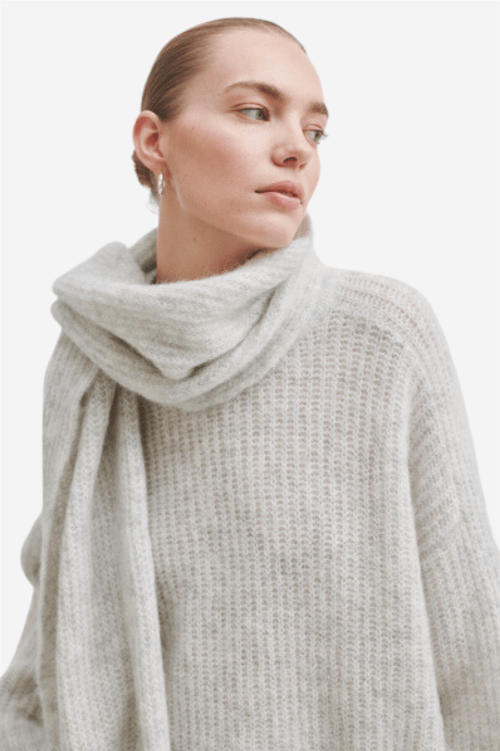 Second Female Tilbehør Caroa Knit Scarf